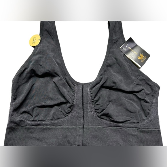 WACOAL women’s black mascetomy wirefree front closure size 40 soft bra NWT - Picture 8 of 8